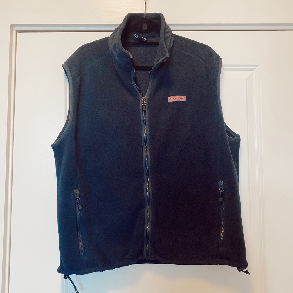 Vineyard Vines Men’s Navy Vest - Large